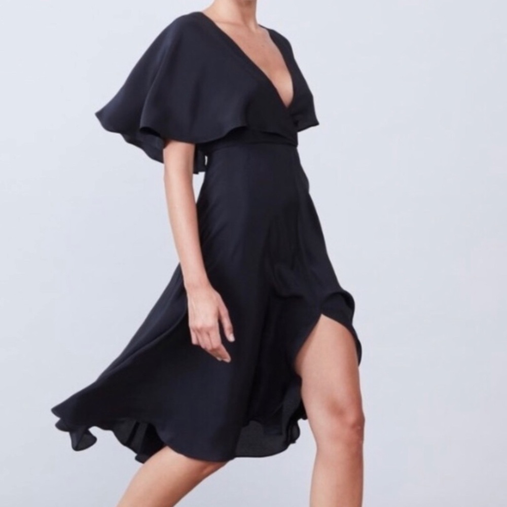 ALLEN SCHWARTZ Lilia Capelet Dress - Picture 3 of 6